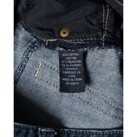 Vintage Contrast Jeans Size 10 Blue Denim Low Rise, Wide Leg - Picture 4 of 4